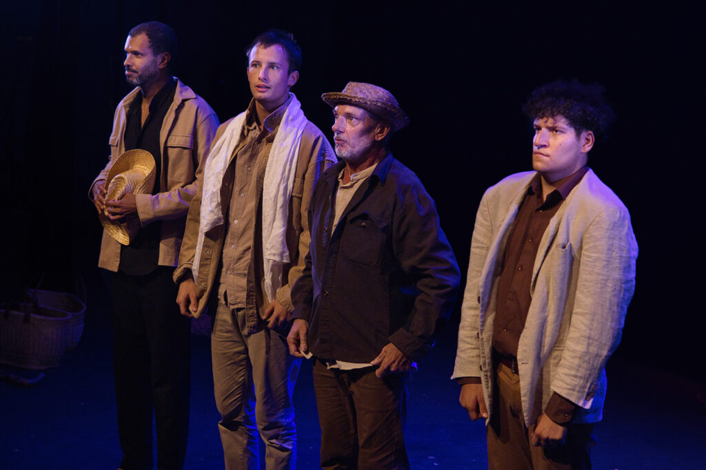 "Un songe" le spectacle de Lakadémi Komidi, formation de théâtre à La Réunion, présenté au théâtre des Gémeaux du festival d'Avignon Off 2025