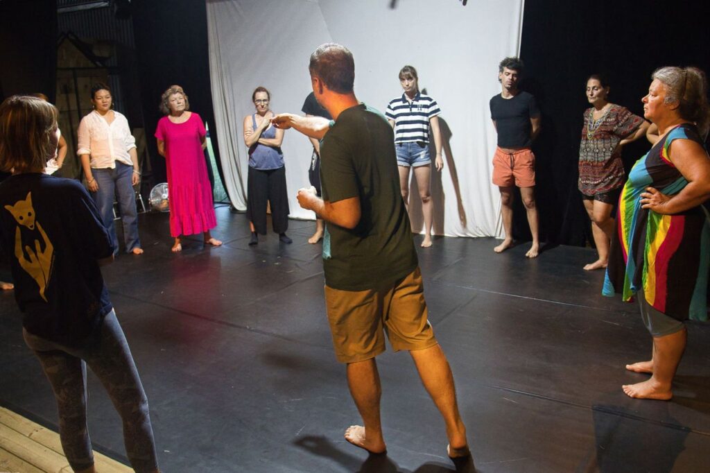 Session 3: "Théâtre immersif", formation de Lakadémi Komidi 2026 animée par Simon Hanukai