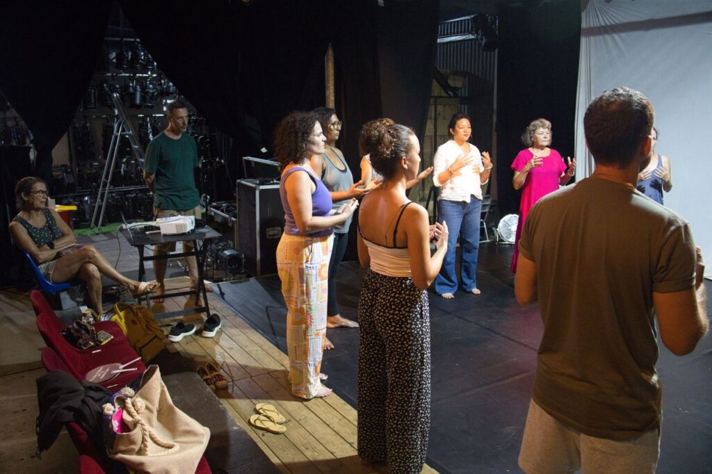 Session 3: "Théâtre immersif", formation de Lakadémi Komidi 2026 animée par Simon Hanukai