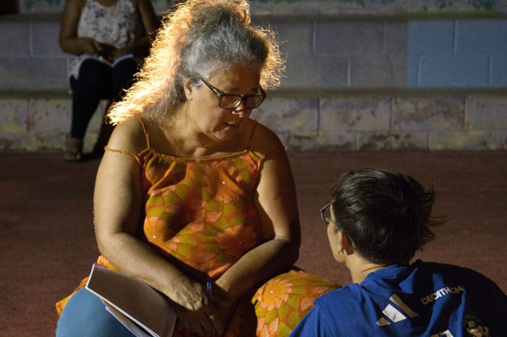 Session 4 "Théâtre physique" de Lakadémi Komidi 2026 animée par Eléna Michielin