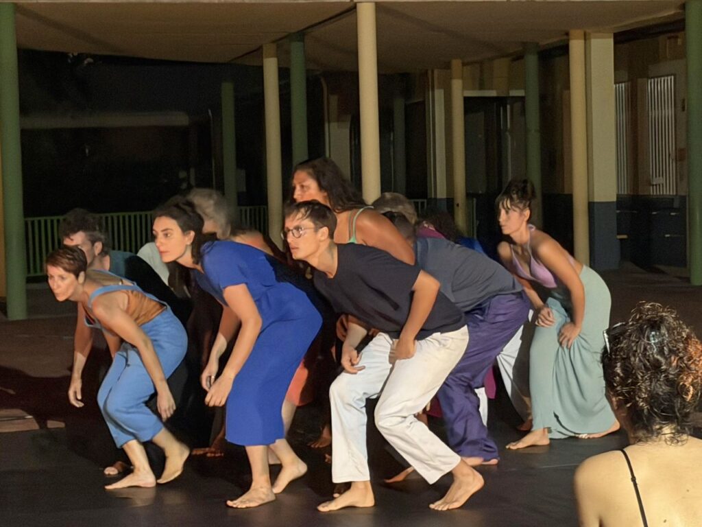 Session 4 "Théâtre physique" de Lakadémi Komidi 2026 animée par Eléna Michielin