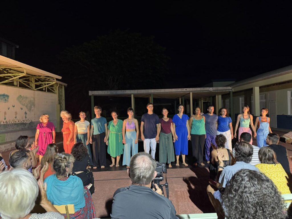 Session 4 "Théâtre physique" de Lakadémi Komidi 2026 animée par Eléna Michielin