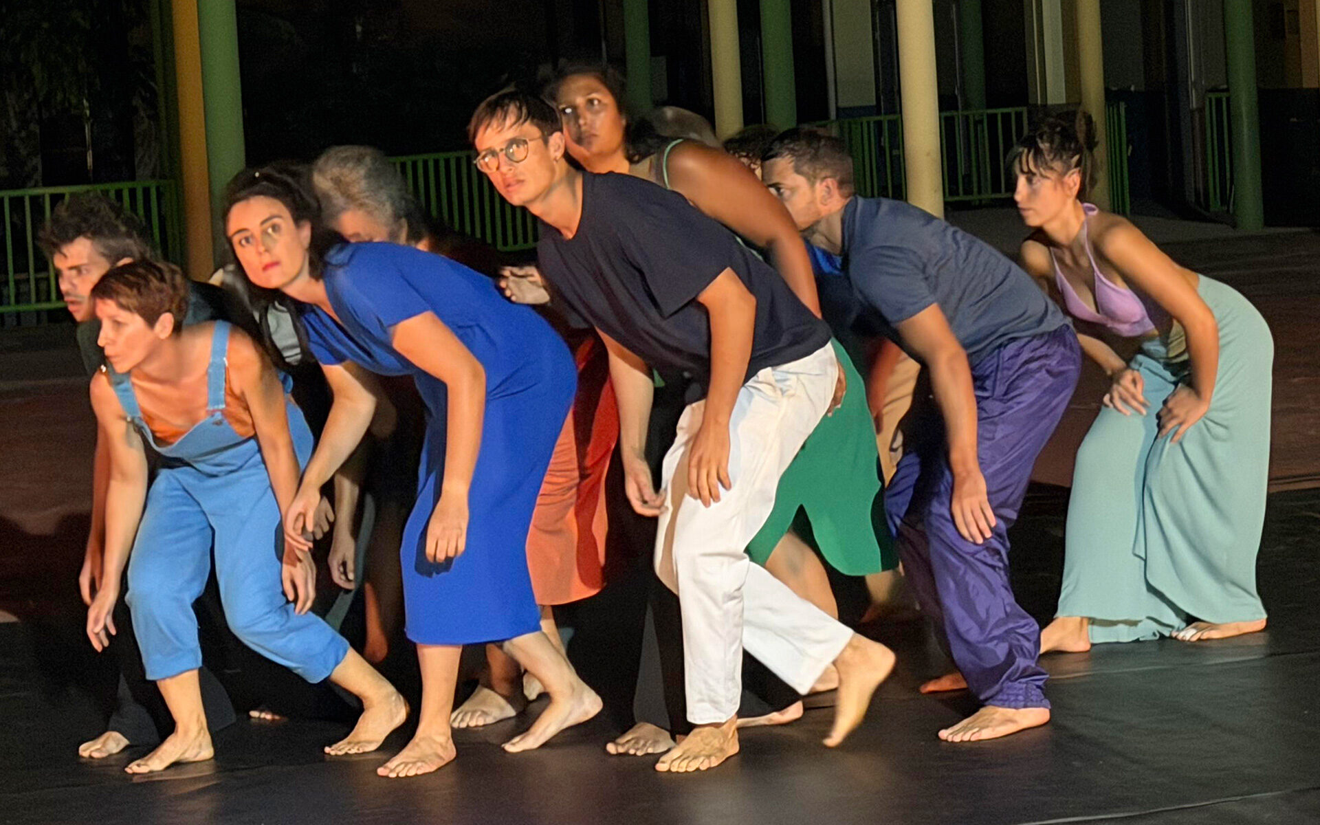 Session 4 "Théâtre physique" de Lakadémi Komidi 2026 animée par Eléna Michielin