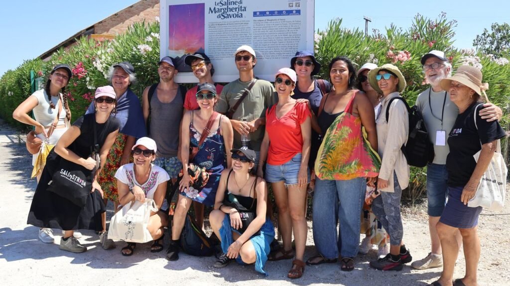 Festival Salinstrada, stage Erasmus de Lakadémi Komidi à San Margherita di Savoia (Italie)