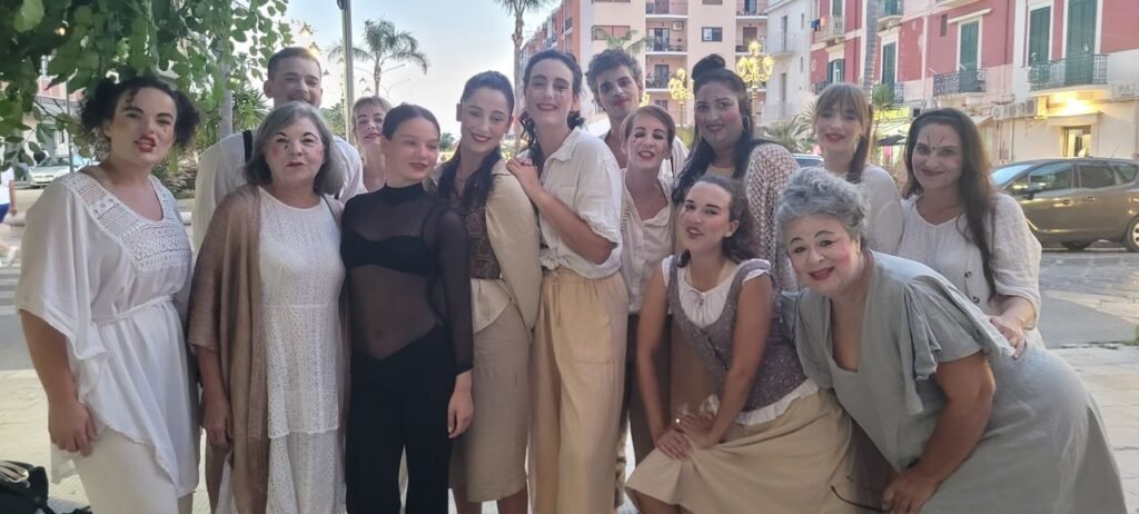Festival Salinstrada, stage Erasmus de Lakadémi Komidi à San Margherita di Savoia (Italie)