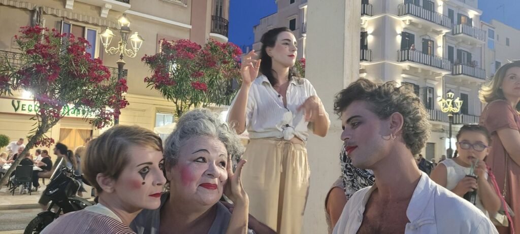 Festival Salinstrada, stage Erasmus de Lakadémi Komidi à San Margherita di Savoia (Italie)