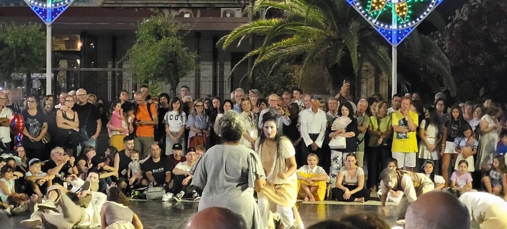 Festival Salinstrada, stage Erasmus de Lakadémi Komidi à San Margherita di Savoia (Italie)
