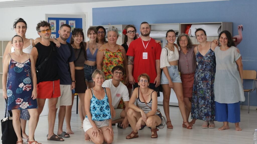 Festival Salinstrada, stage Erasmus de Lakadémi Komidi à San Margherita di Savoia (Italie)